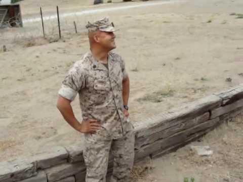 Former Drill Instructor scares the hell out of dude Video