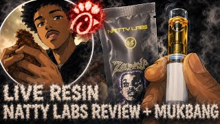 NATTY LABS “ZAPAYA” 2.2G LIVE RESIN DISPOSABLE REVIEW + CHICK-FIL-A MUKBANG 🍔😶‍🌫️🤫 (PART 1)