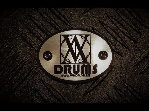 WM Drums Vorstellung / Das erste Drumset aus Aluminium Quintett- Riffelblech
