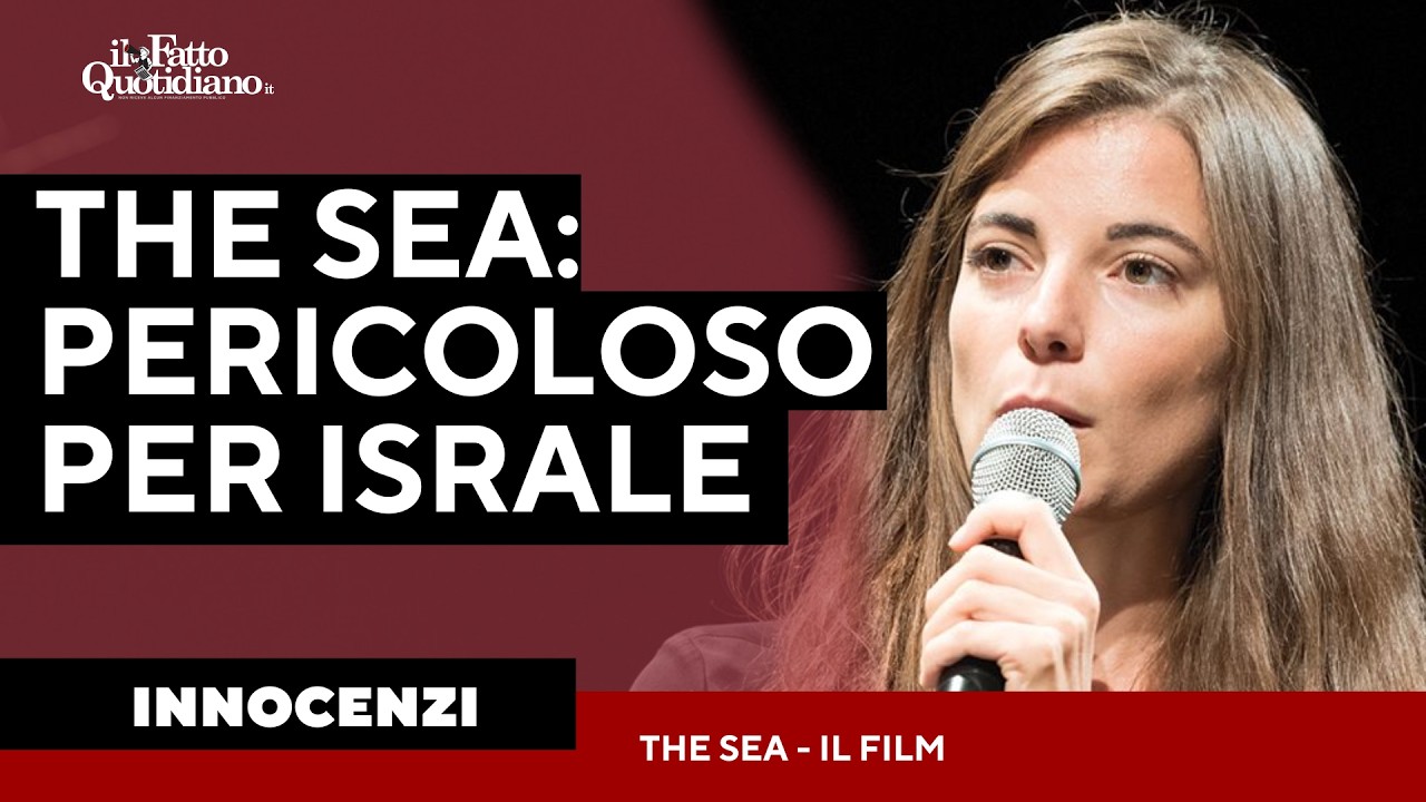 Innocenzi: “The Sea, film pericoloso per Israele perchè Universale. Anche in Italia tentata censura”