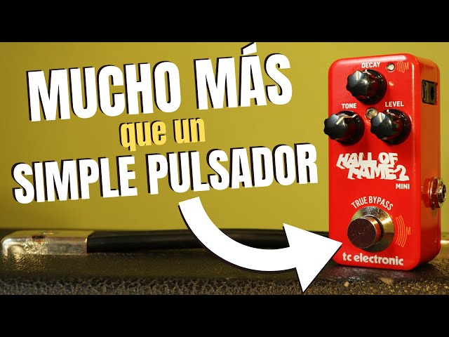 Vídeo relacionado con Pedal de reverberación icónico TC Electronic HALL OF FAME 2 REVERB con interruptor de pie MASH innovador y efecto Shimmer