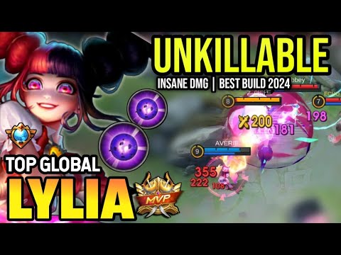 LYLIA BEST BUILD 2024 | TOP GLOBAL LYLIA GAMEPLAY | MOBILE LEGENDS✓