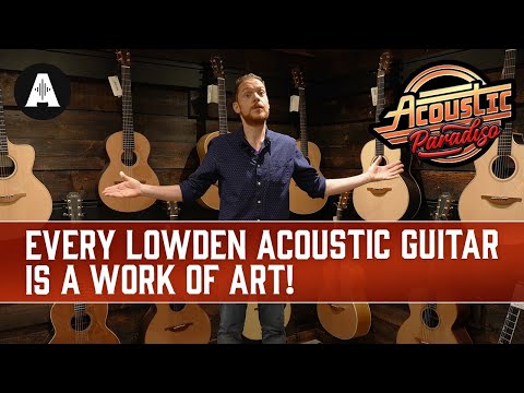 Every Lowden Acoustic Guitar is a Work of Art! - First Look at Lowden Guitars