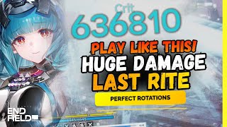 BEST ICE TEAMS – Max Damage Perfect Rotations (Last Rite) | Arknights Endfield