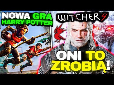Geralt WRACA do Wiedźmin 4 — Nowa gra HARRY POTTER może namieszać (The Last Of Us, Roblox Zbanowany)