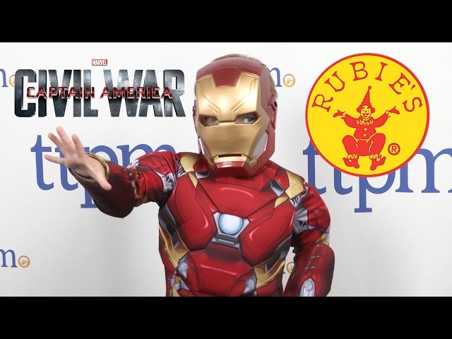 Vídeo relacionado con Rubies Disfraz Iron Man Endgame Clássico para niños, Jumpsuit impreso con cubrebotas y máscara, Oficial Marvel, Avengers para Carnaval, Halloween, Navidad y cumpleaños