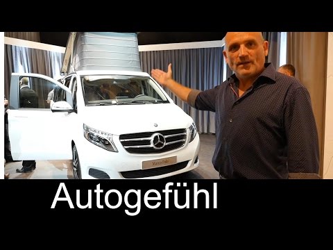 All-new 2015 Mercedes Marco Polo (Activity) V-Class camper static review - Autogefühl
