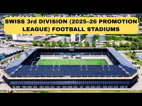 Von 659 auf 3.500 Plätze: Ein Blick in die winzigen Stadien der dritten Liga des Schweizer Fußballs