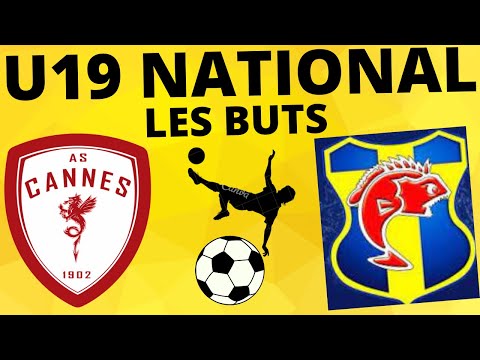 Foot U19 National Redif les  Buts du match  de  l' As Cannes qui reçevais  le Sporting Club Toulon