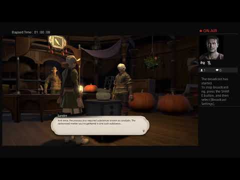 I am playing Final Fantasy XIV online (Botanist quest Dressed to Harvest)