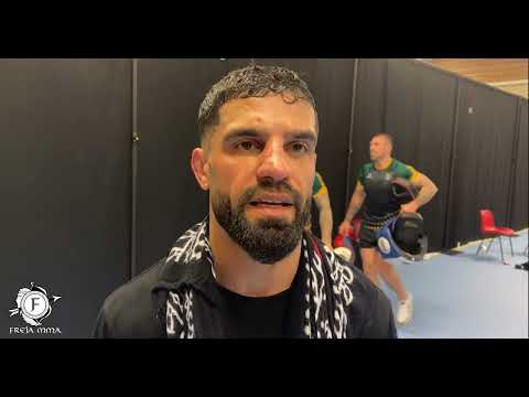 Freja MMA - Interview with Amir Malekpour @ FCR12