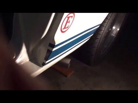 1965 Mustang GT350 with JBA side outlet exhaust first start
