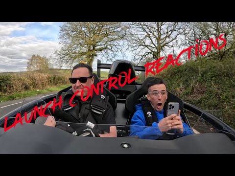 Ariel Atom 4 Passenger reactions launch control - Part 2