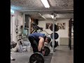 strict barbell row 100kg 8 reps for 3 sets
