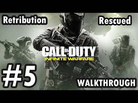 Call of Duty: Infinite Warfare - Campaign mission 5 - Retribution - Rescued (Walkthrough)