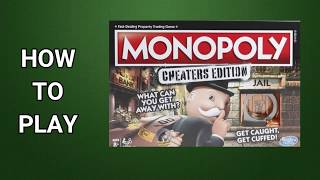 How To Play Monopoly Cheaters Edition Board Game by Hasbro