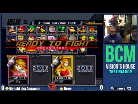 The Final BCM - Hiroshi (Sheik) vs Drew (Peach) - Winners R3