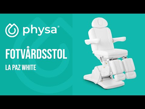 video - Fotvårdsstol - elektrisk - 300 W - 175 kg - Vit