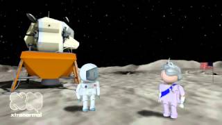 Queen Elizabeth & tony on the moon trip Movie