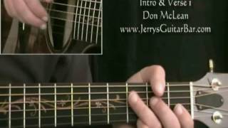 How To Play Don McLean Don McLean (intro only)