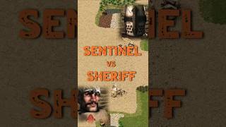 Sentinel vs Sheriff | Stronghold Crusader: DE #strongholdcrusader #fireflystudios #gameplay #rts