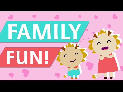 What Do You Do With Your Family? | Wormhole English - Songs for Kids