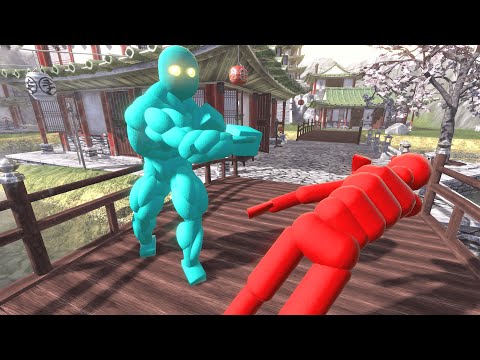 STRONGEST BOSS AI NPC (CINEMATIC FIGHTS) | Smart AI & Active RAGDOLL Physics ! ! - OVERGROTH