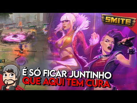É SÓ FICAR JUNTINHO QUE AQUI TEM CURA! HEL MID - Master Ranked Conquista - ⚡ Smite BR