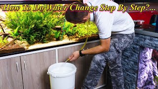How To Change Water In The Tank Properly?... Without Damage To Aquarium... / Fish Aquarium Tamil
