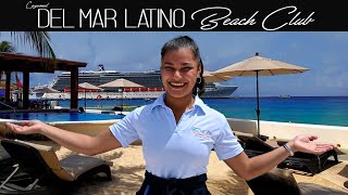 IS THIS OUR NEW GO-TO COZUMEL SPOT? DEL MAR LATINO BEACH CLUB