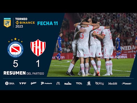 #TorneoBinance 2023 | Fecha 11 | resumen de Argentinos - Unión