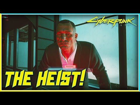 Cyberpunk 2077 Walkthrough Gameplay Part 4 [The Heist]