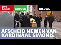 Afscheid nemen van overleden kardinaal Simonis [RTV Utrecht]