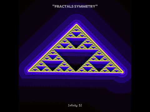 "Fractals Symmetry 💀" goes hard 🥴♾️ #shorts #fractals #mandelbrot