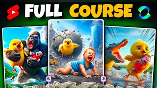 How To Makes @Yellowchicksss RescueVideo with FREE Al Tools |Full Course |XStepBy Step Full Guide