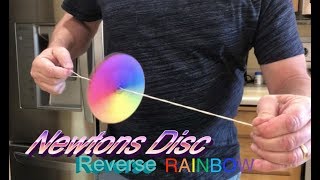 Newton's Reverse Rainbow – Color Blending Experiment