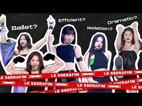 LE SSERAFIM Dance Analysis [by a Professional Dancer]