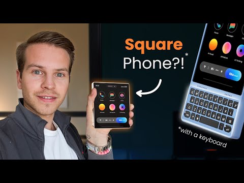 SQUARE Phone with a Keyboard - iKKO Mind One