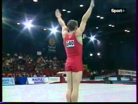 Ioan Silviu SUCIU (ROM) floor - 2003 Glasgow world cup EF