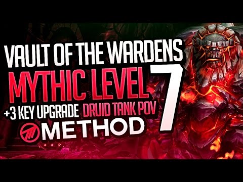 Vault of the Wardens Level 7 WITH +3 KEY UPGRADE! - Method Sco Druid Tank POV