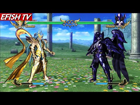 Aquarius Camus God Cloth vs Griffon Minos (Hardest AI) - Saint Seiya: Soldiers' Soul