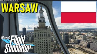 Warsaw + Night lights video