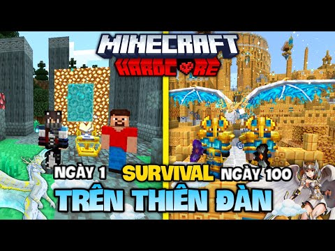 Ultimate Minecraft Survival: 100 Day Challenge in Paradise! Insane Difficulty!