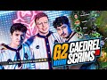 PLAYING SCRIMS WITH G2 - SEASON 14 LEC INHOUSES - CAEDREL