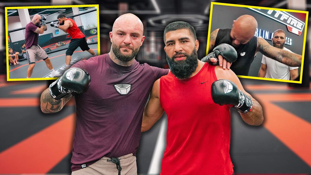 Sparring mit Ahmad Halimson & Krafttraining für KNOCKOUT Power! RINGLIFE