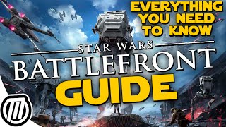 Star Wars: Battlefront FULL GUIDE - Gameplay Tips, Heroes, Vehicles & More (1080p)