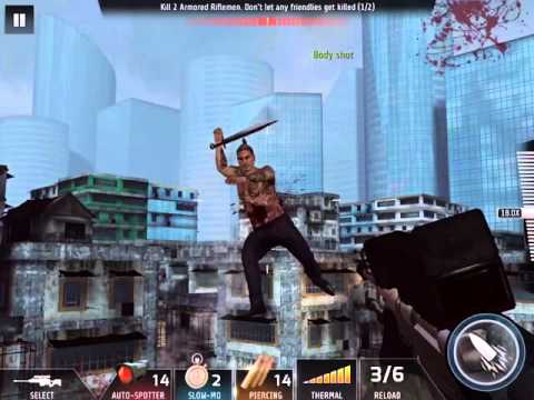 Kill Shot Bravo Region 10 Primary Mission 17 - Kill 2 Armored Riflemen