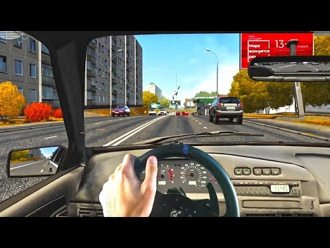 ПРОБКИ 12 БАЛОВ - ТАКСУЕМ В ЧАС ПИК - CITY CAR DRIVING VR