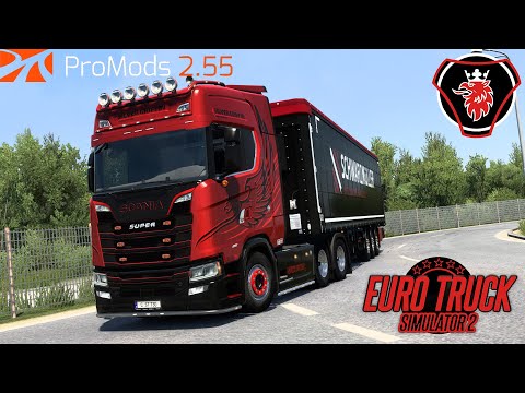 ETS2 1.40 | ProMods 2.55 | SCANIA S730 V8 | Piotrków Trybunalski - Olomouc