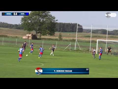 Skrót meczu Jordan Kazanice - Sokół Ostróda 11.09.2019